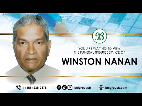 Winston Nanan Tribute Service
