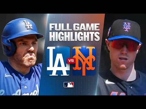 LA 다저스 vs 뉴욕 메츠: 공식 풀 경기 하이라이트 (7월 26) | 2026 MLB 시즌