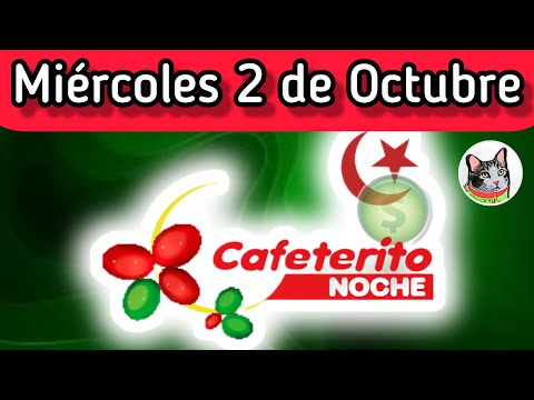 Resultado EL CAFETERITO NOCHE Miercoles 2 de Octubre de 2024