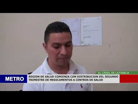 REGION DE SALUD COMIENZA CON DISTRIBUCION DEL SEGUNDO TRIMESTRE DE MEDICAMENTOS A CENTROS DE SALU