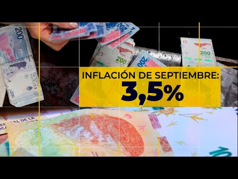 INFLACION VS SALARIOS: La inflación de septiembre fue del 3,5% PERO LOS BOLSILLOS SIGUEN VACÍOS