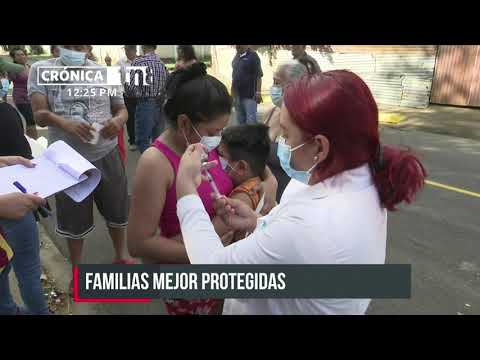 MINSA visita 1 mil 500 hogares en el barrio Naciones Unidas, Managua, Nicaragua