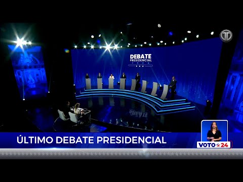 Voto 24 | Debate presidencial organizado por CCIAP, TE y Medcom