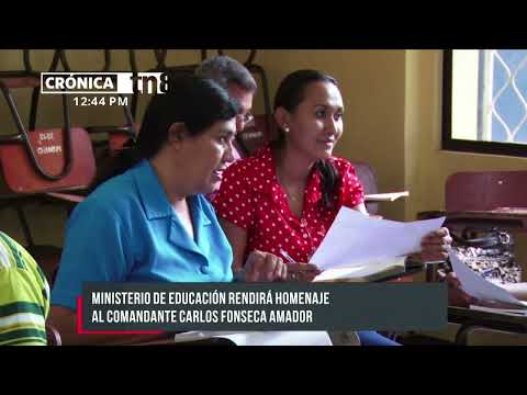 Comunidad educativa de Nicaragua rendirá homenaje al Comandante Carlos Fonseca