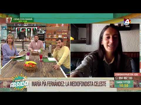 Vamo Arriba - María Pía Fernández: La mediofondista celeste
