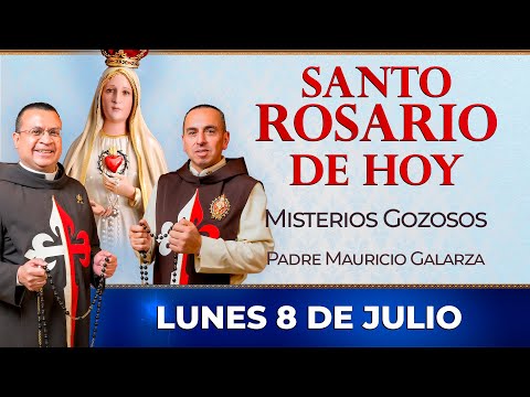 Santo Rosario de Hoy | Lunes 8 de Julio - Misterios Gozosos #rosario