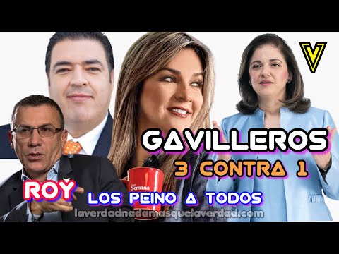 VICKY DAVILA SENADORA GUERRA JAIRO GAVILLEROS 3 CONTRA 1 Y ROY BARRERAS LOS PEINO A TODOS