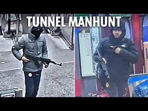 Gunmen open fire at train station before escaping into underground