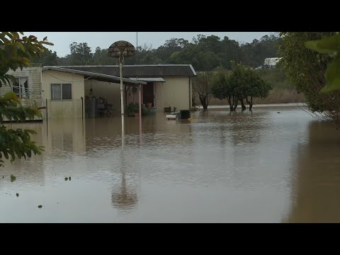 Australie: images d'une maison inondée dans la banlieue de Sydney | AFP Images