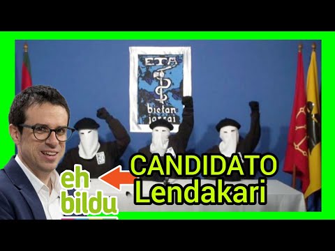 Candidato a Lendakari y SU PASADO CON ETA
