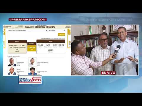 Guido Gómez reconoce triunfo de Luis Abinader en primarias PRM