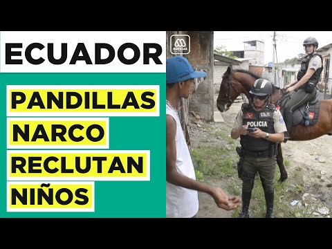 El narco se arma en un cerro empobrecido de Ecuador