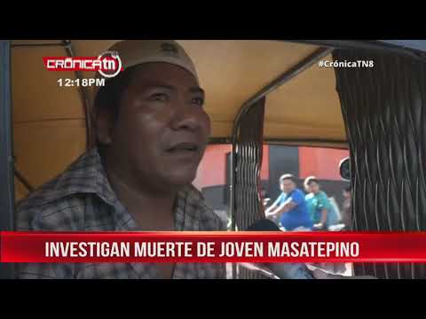 Nicaragua: Encuentran en Masatepe cuerpo de hombre en un charco de sangre