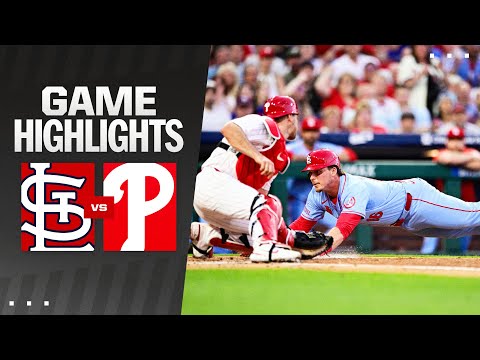 Cardinals vs. Phillies Game Highlights (6/1/24) | MLB Highlights
