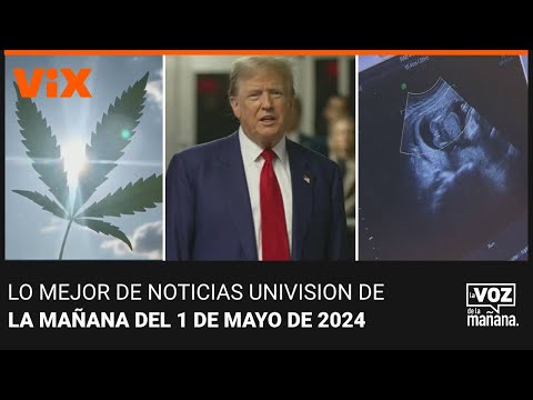 Lo mejor de Noticias Univision de la mañana | miércoles 1 de mayo de 2024