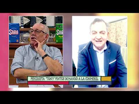Rumbo a la Cancha - Periodista Tony Pintos demandó a la CONMEBOL