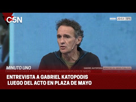 GABRIEL KATOPODIS: ¨NO es lo mismo un PAÍS diseñado por el PERONISMO, que uno por la OPOSICIÓN¨