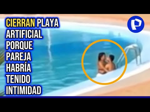 SJL: Cierran playa artificial Wiracocha tras captar a pareja teniendo relaciones sexuales
