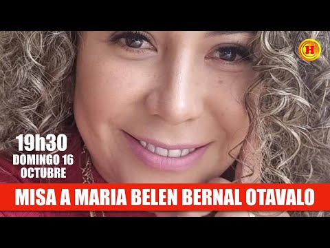 Misa en memoria de María Belén Bernal  Otavalo