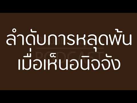 ลำดับการหลุดพ้นเมื่อเห็นอนิจจั