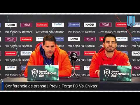 Fernando Gago y Antonio Briseño | Conferencia de prensa | Previa Forge FC Vs Chivas I Concachampions