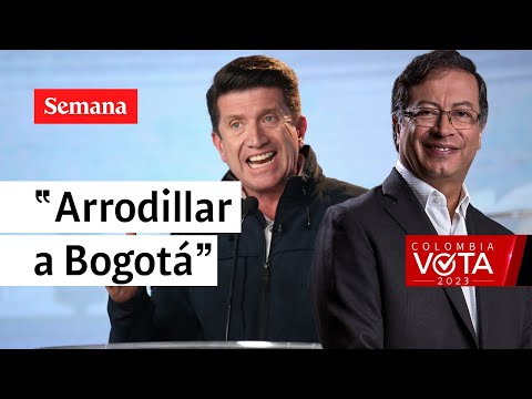 Petro quiere arrodillar a Bogotá para cumplir sus propósitos: Diego Molano | Debate final