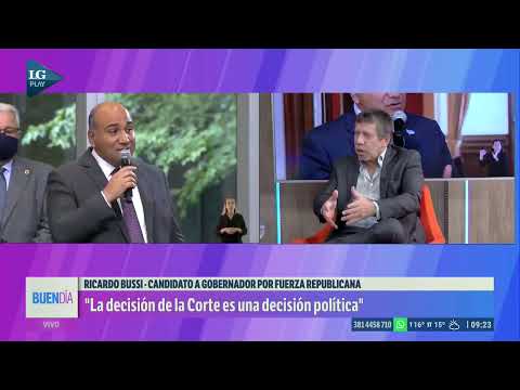 Ricardo Bussi: esta medida nos perjudicó y sobre todo a los partidos chicos