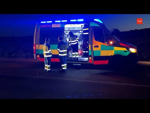 Fallece un hombre atropellado por una furgoneta en una carretera de Pinto