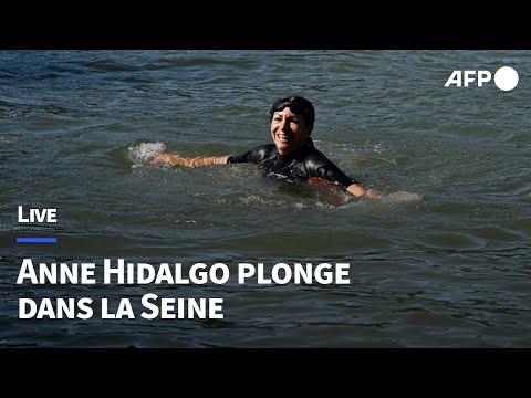 LIVE - JO: Hidalgo et Estanguet plongent dans la Seine