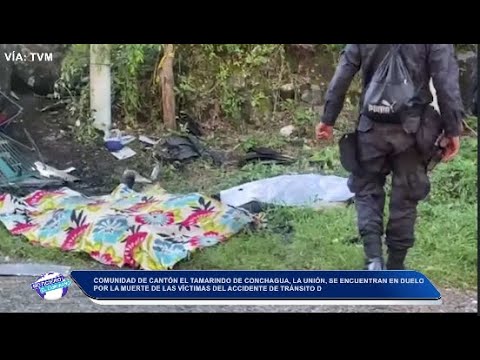 Velación del accidente de tránsito donde fallecieron 11 personas en San Miguel. #elsalvador