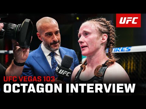 JJ Aldrich Octagon Interview | UFC Vegas 103