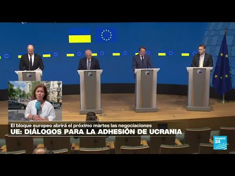 Informe desde Kiev: Zelenski celebró la apertura de diálogos en la UE para intergrar a Ucrania