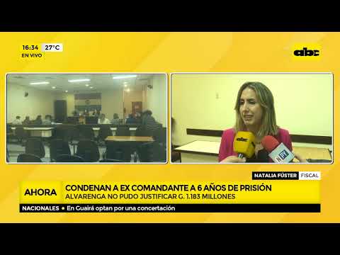 Condenan a excomandante de la policía Francisco Alvarenga