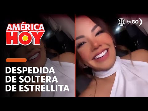 América Hoy: Así celebró Estrella Torres su despedida de soltera (HOY)