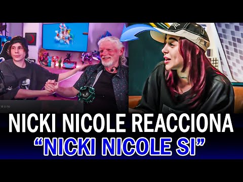 Re atrevido... NICKI NICOLE REACCIONÓ al CEO DE TWITCH