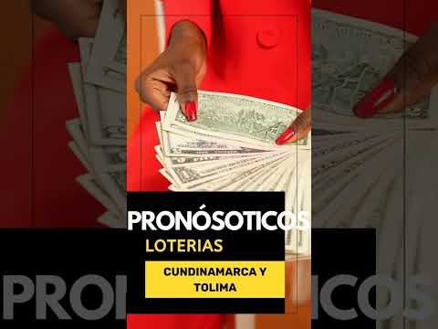 Pronósticos para Chance y Lotería de CUNDINAMARCA y TOLIMA? Hoy Lunes 12 feb 2024 #shorts