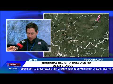 Preocupación por réplicas del sismo: Alerta en Comayagua, San Pedro Sula y Tegucigalpa