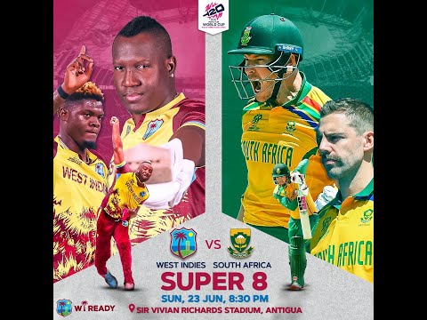 ICC T20 World Cup: WI To Play South Africa In Super 8 Stage