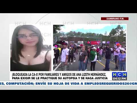 ¡Con movilización! Familiares y amigos exigen justicia y autopsia para Ana Hernández