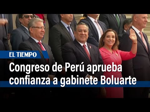 Congreso de Perú aprueba confianza a gabinete de Boluarte en medio del Rolexgate