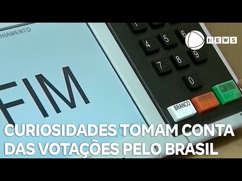 Curiosidades tomam conta das votações ao redor do Brasil