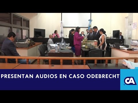 Audios revelados en juicio por caso Odebrecht ante Tribunal