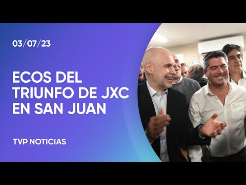 Personalidades de la política saludaron el triunfo de Marcelo Orrego en San Juan