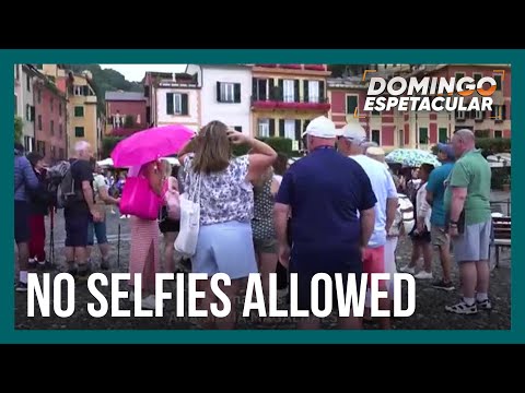 Polêmica! Cidades turísticas proíbem 'selfies' de turistas para evitar problemas