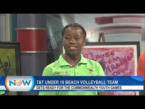 T&T Under 18 Beach Volleyball Team Gets Ready For Commonweath Youth Games