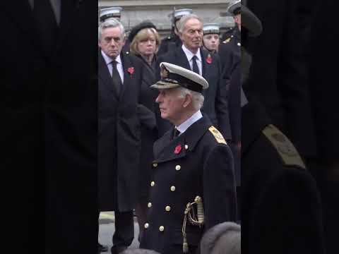 Kate Middleton attends Remembrance Sunday with Prince William and King Charles after cancer battle