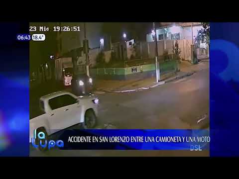 Accidente de tránsito en San Lorenzo