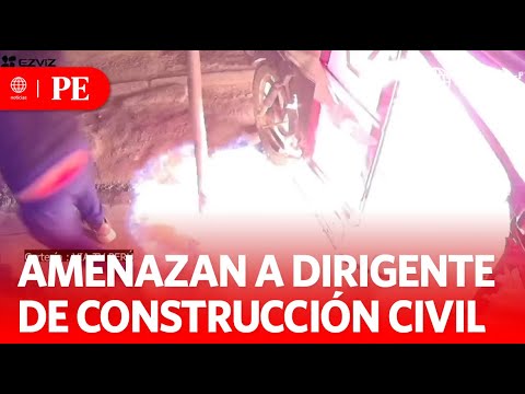 Dirigente de Construcción Civil denuncia amenazas| Primera Edición | Noticias Perú