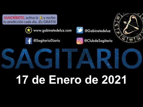 Horóscopo Diario - Sagitario - 17 de Enero de 2021.