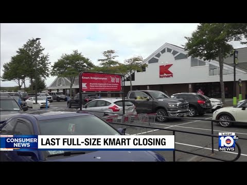 Kmart to close last full-size store in continental US